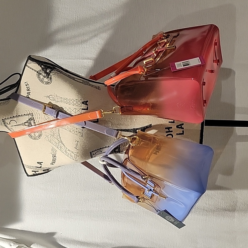 VINCE CAMUTO Ambre Rubber Jelly Shoulder/Crossbody $50 each or BO